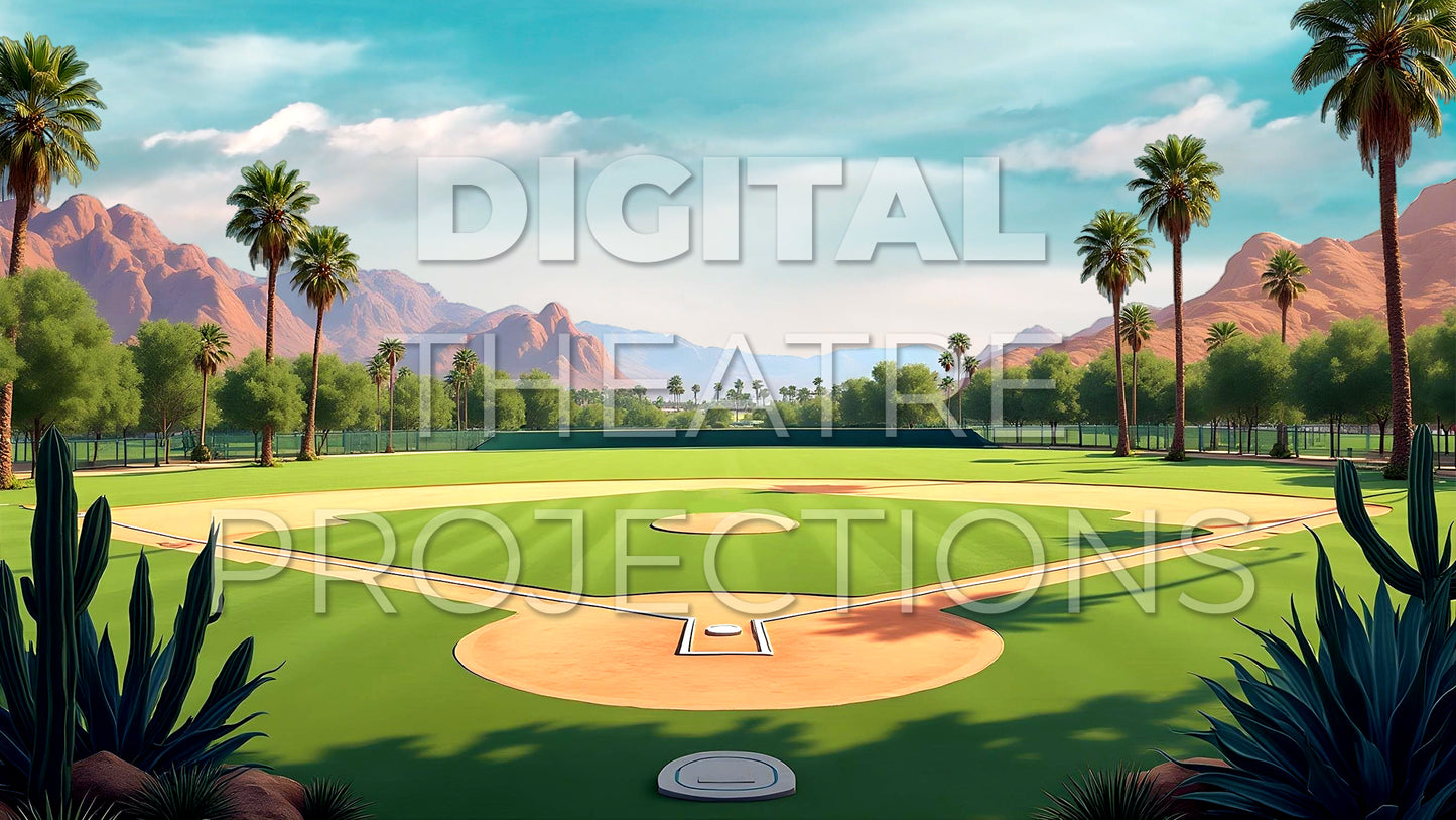 High School Musical 2: Baseball Backdrop Video