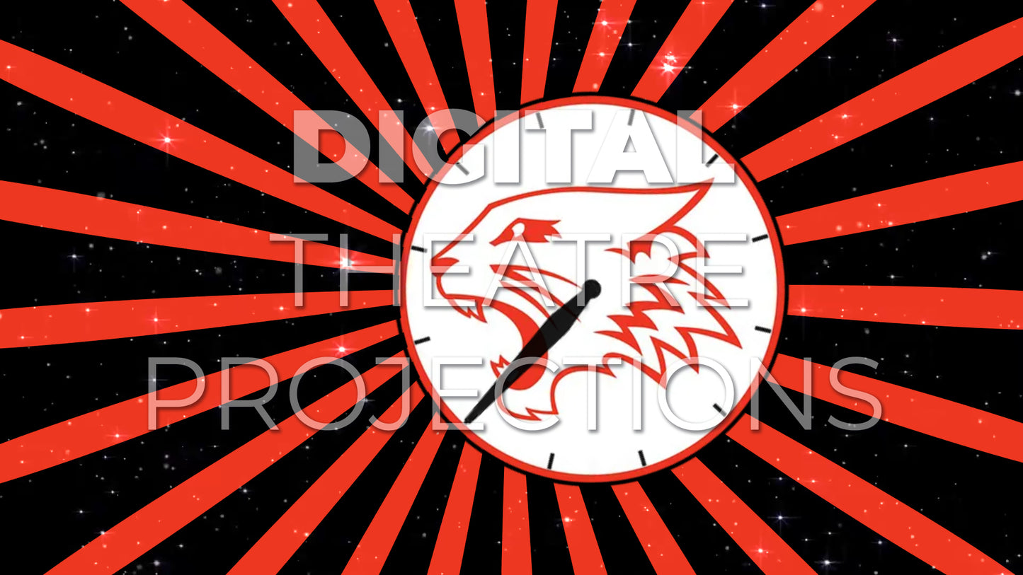 High School Musical 2: Clock Backdrop Video