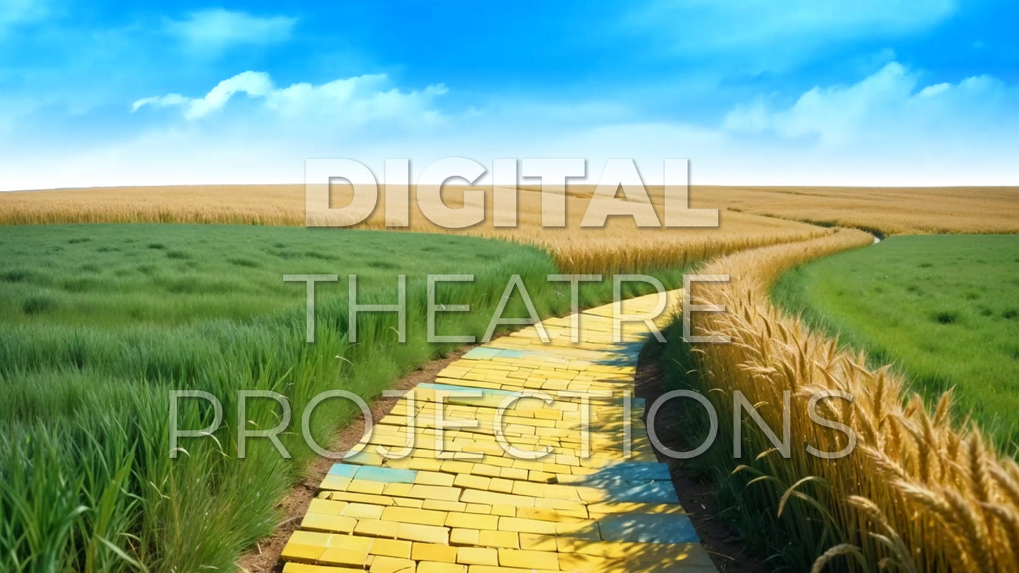 Wizard of Oz: Corn Field Backdrop Video