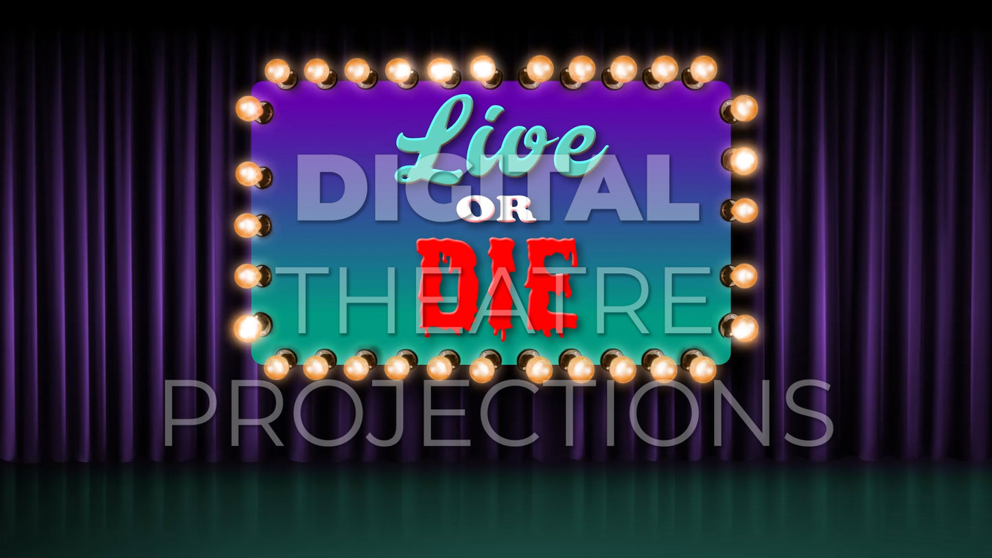 Beetlejuice: Game Show Backdrop Video