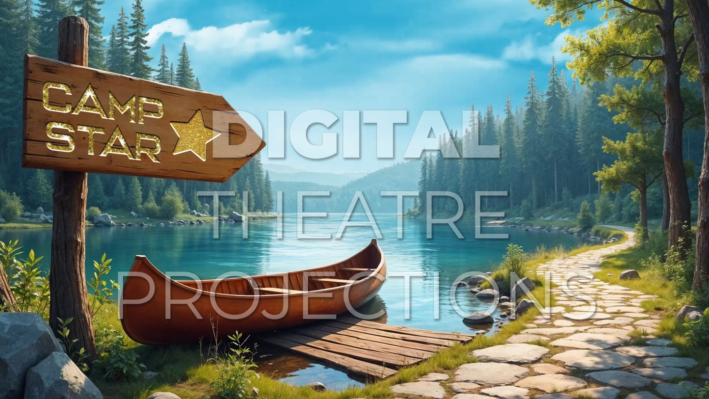 Camp Rock: Lakeside Backdrop Video