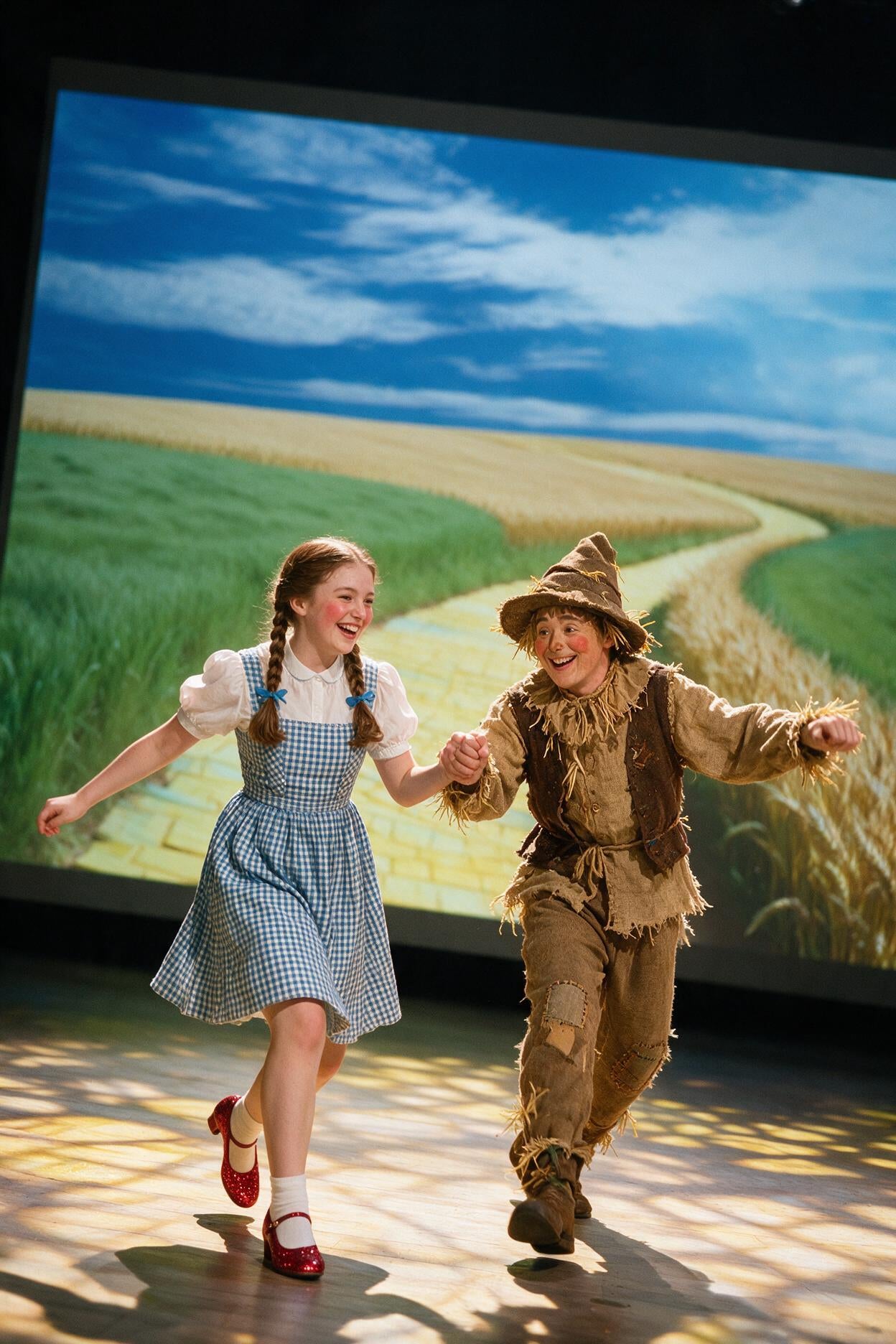Wizard of Oz: Corn Field Backdrop Video