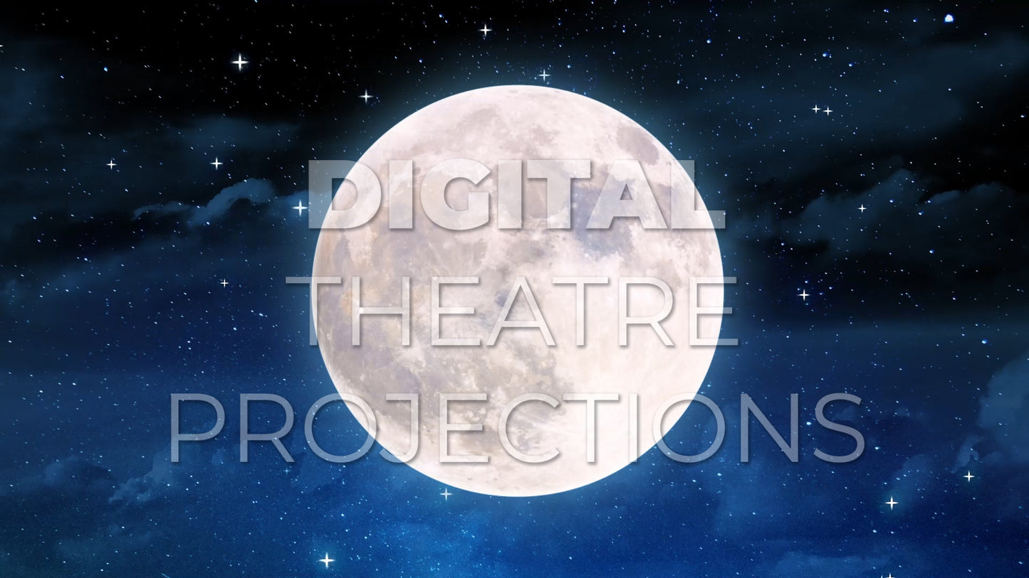 Addams Family: Moon Backdrop Video