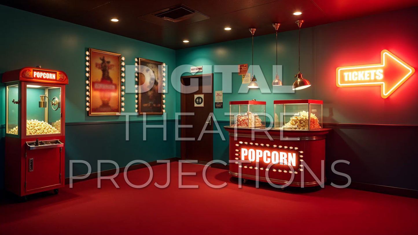 13: Cinema Lobby Backdrop Video