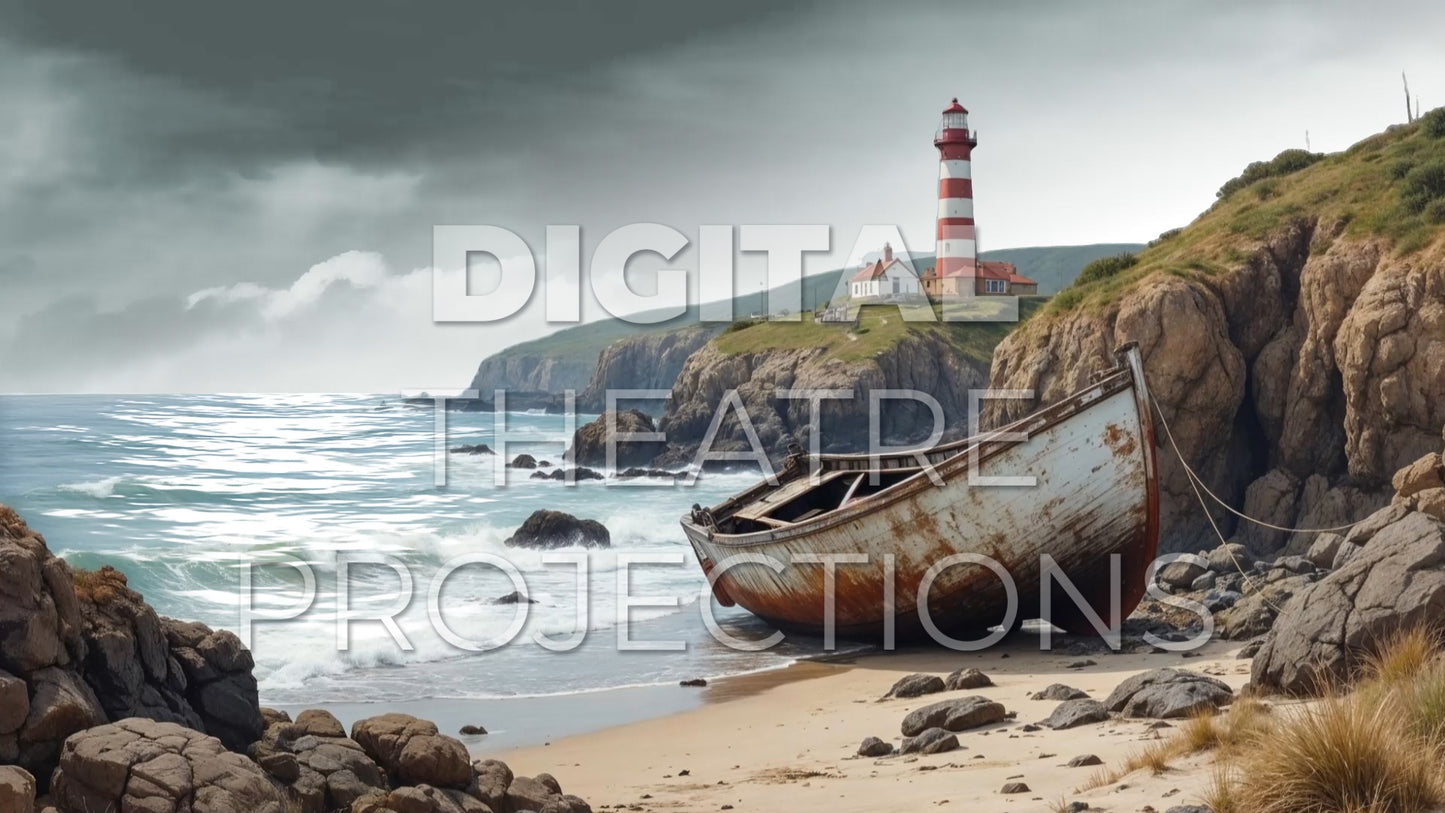 Alice in Wonderland: Ocean Backdrop Video