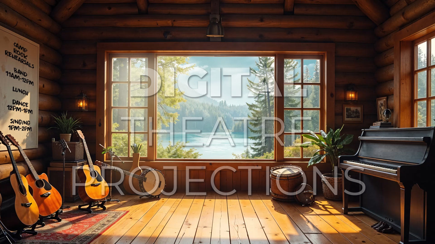 Camp Rock: Rehearsal Room Backdrop Video