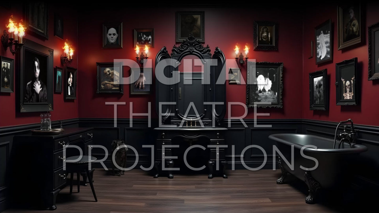 Addams Family: Boudoir Backdrop Video