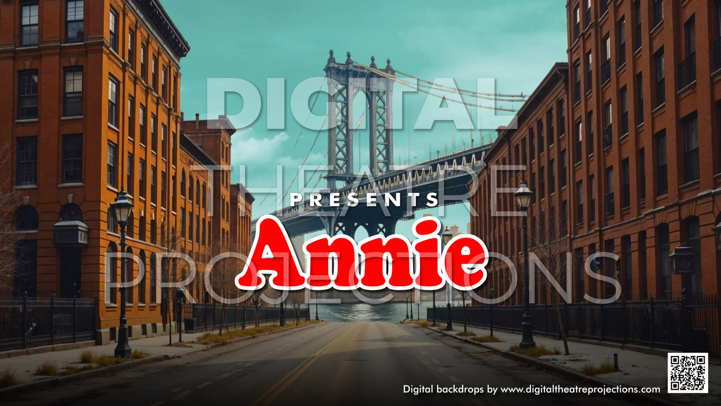 Annie: Title Screen Backdrop Video
