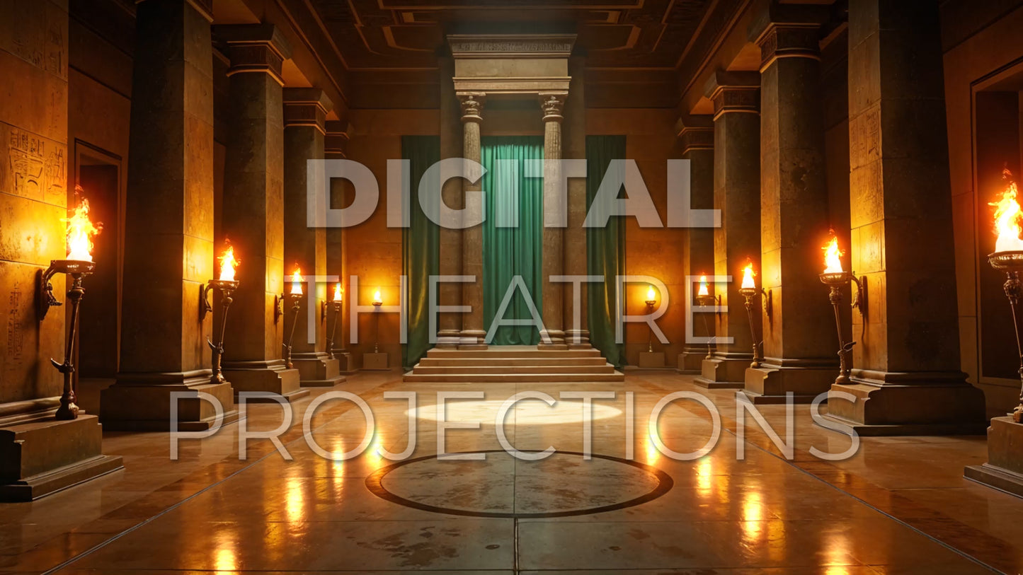 Aida: Wedding Hall Backdrop Video