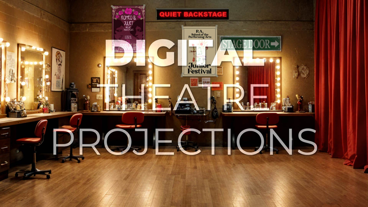 Fame: Backstage Backdrop Video