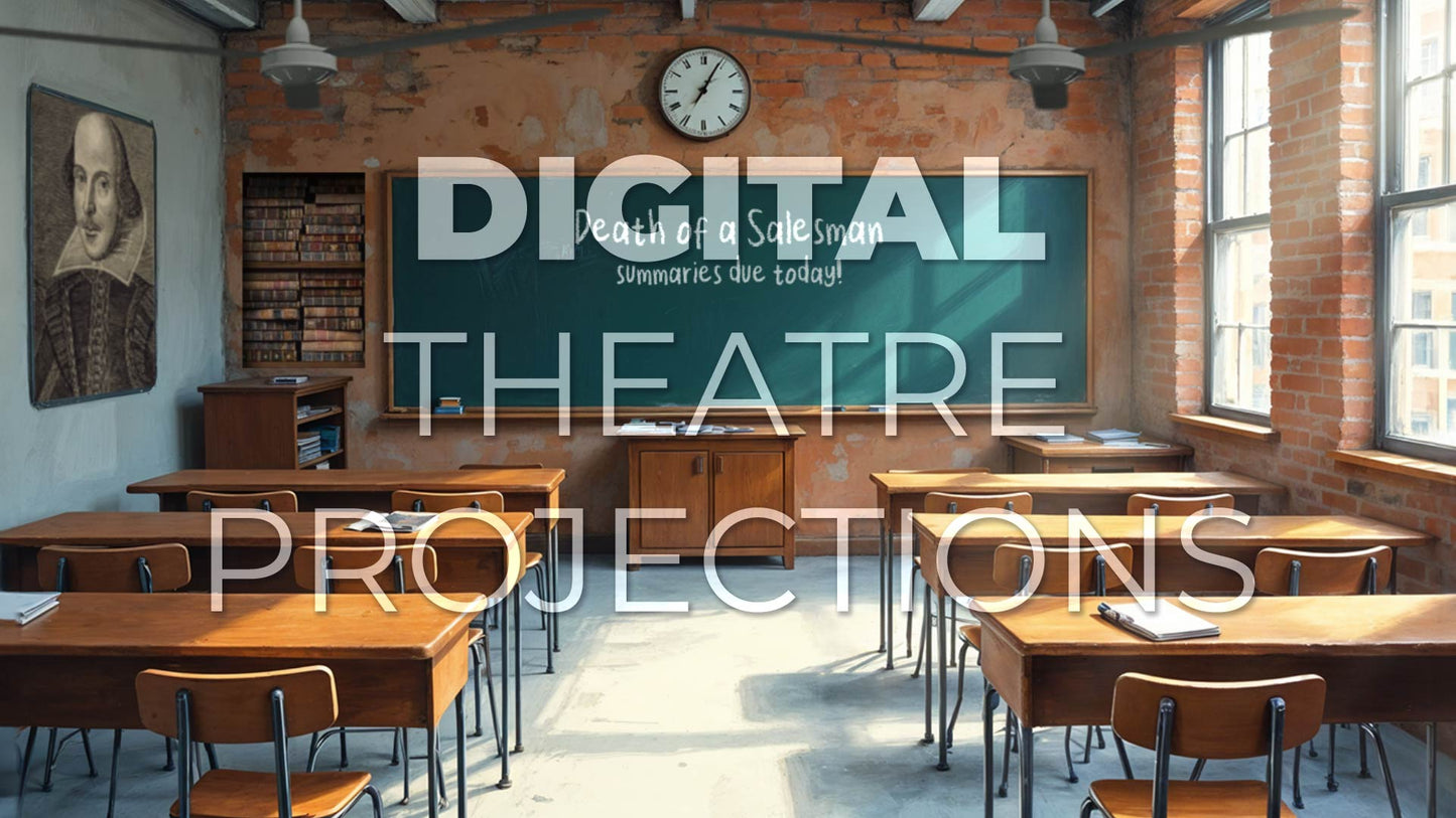 Fame: Classroom Backdrop Video