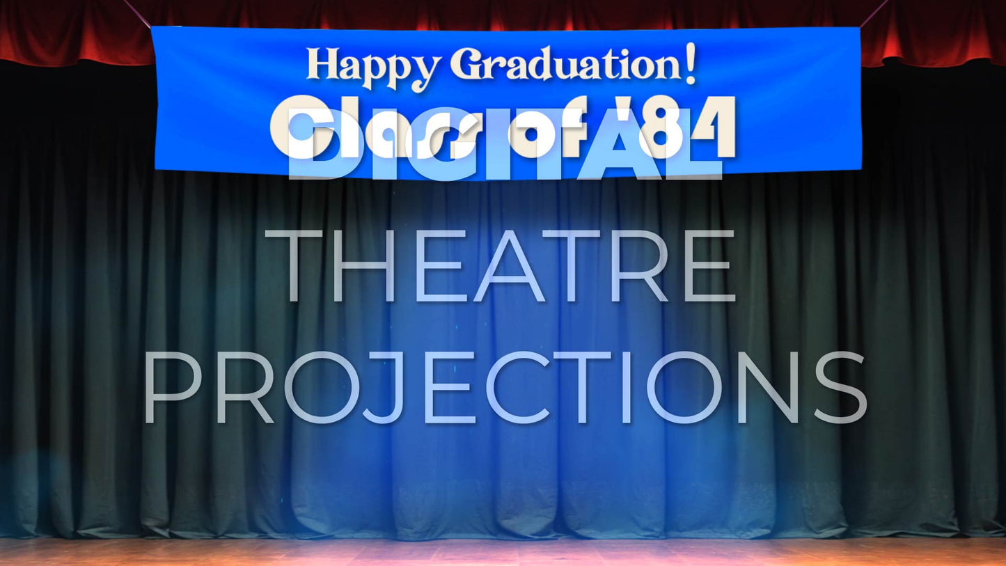 Fame: Graduation Backdrop Video