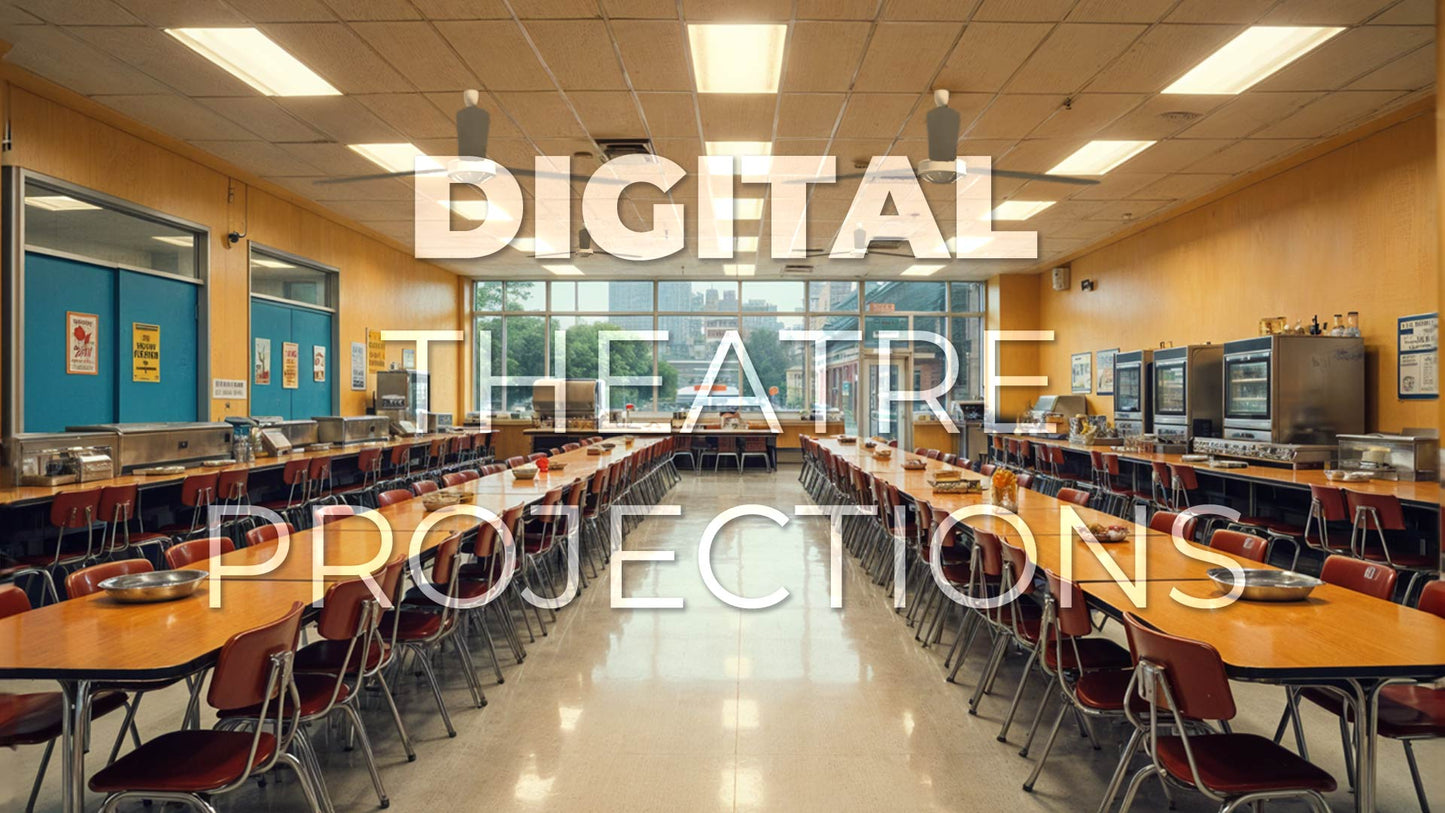 Fame: Lunch Room Backdrop Video