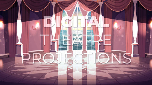 Little Mermaid: Palace Hall Sunset Backdrop Video