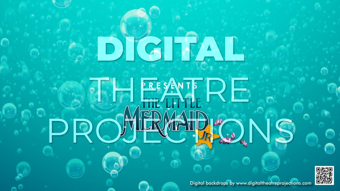 Little Mermaid Jr: Title Screen Backdrop Video
