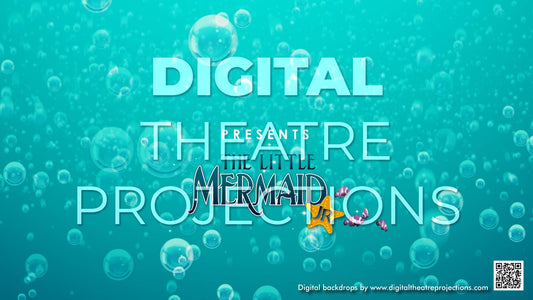 Little Mermaid Jr: Title Screen Backdrop Video
