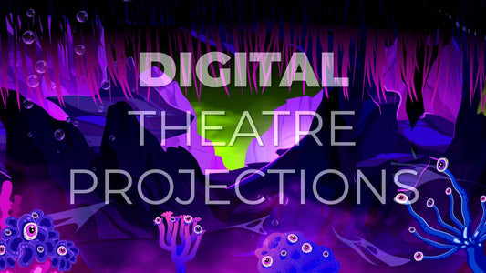 Little Mermaid: Ursulas Lair Backdrop Video