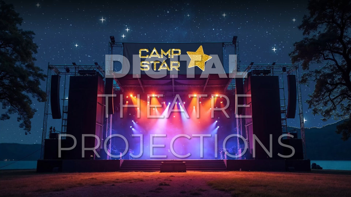 Camp Rock: Camp Star Backdrop Video