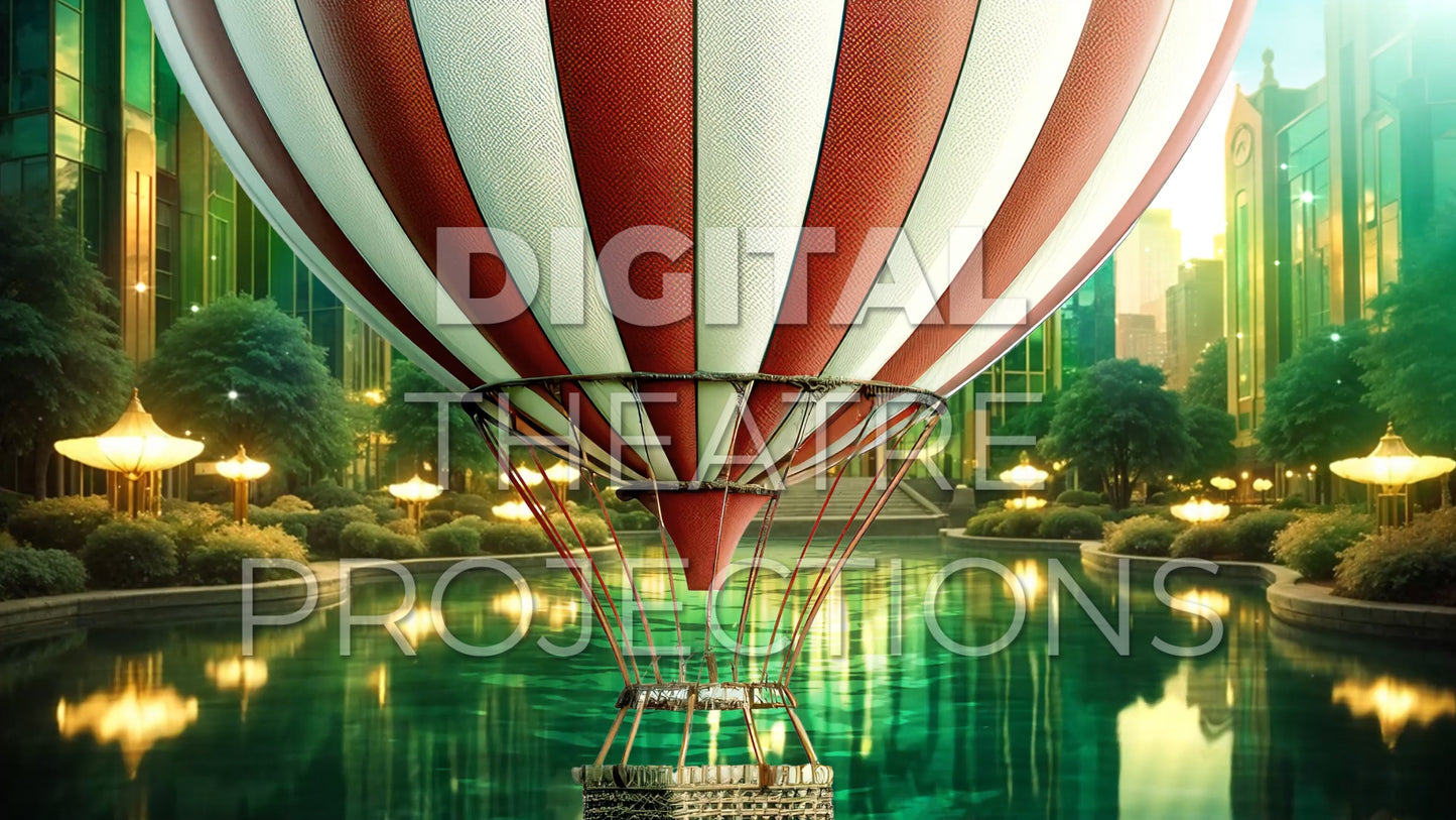 Wizard of Oz: Balloon Backdrop Video