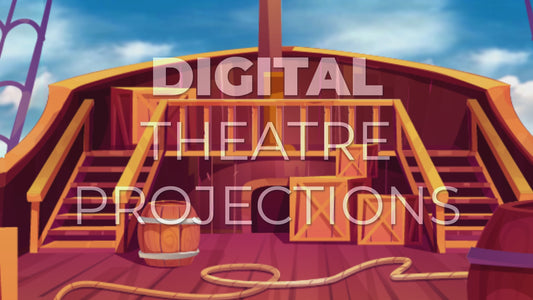 Little Mermaid: Ship Deck Backdrop Video