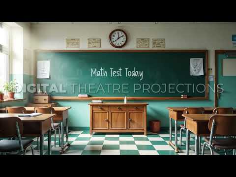13: Classroom Backdrop Video