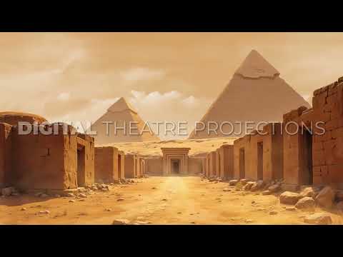 Aida: Slave Camp Backdrop Video