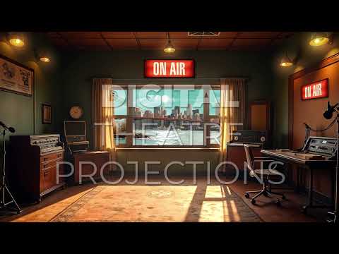 Annie: Radio Station Day Backdrop Video
