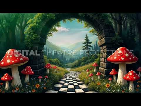 Alice in Wonderland: Wonderland Backdrop Video