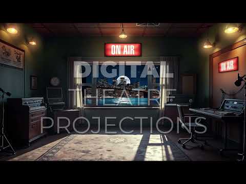 Annie: Radio Station Night Backdrop Video