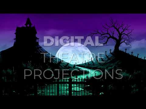 Beetlejuice: Graveyard Backdrop Video
