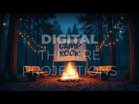 Camp Rock: Camp Fire Backdrop Video