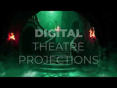 Wizard of Oz: Witch Castle Inside Backdrop Video
