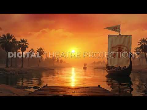 Aida: River Dock Backdrop Video