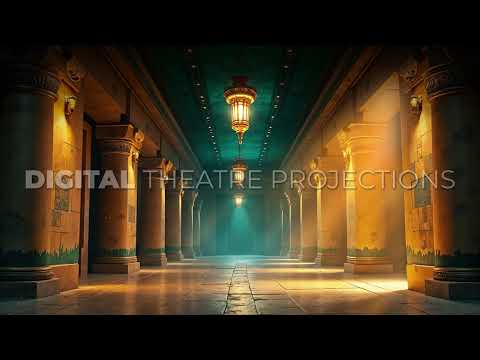 Aida: Palace Hall Backdrop Video