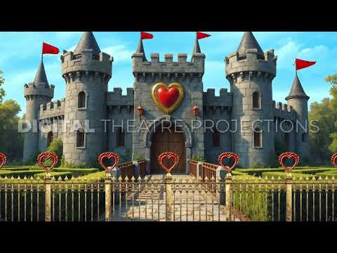 Alice in Wonderland: Queens Castle Backdrop Video