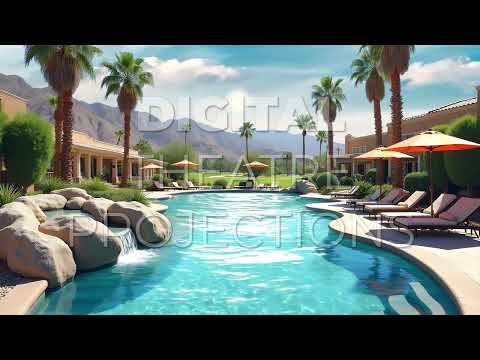 High School Musical 2: Pool Backdrop Video