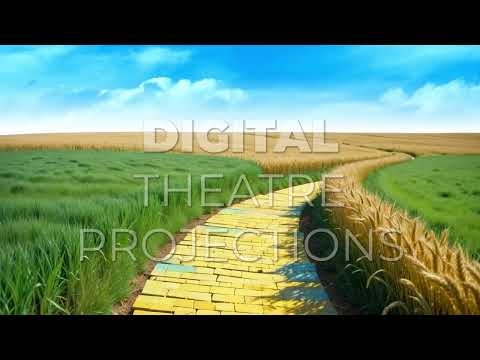 Wizard of Oz: Corn Field Backdrop Video
