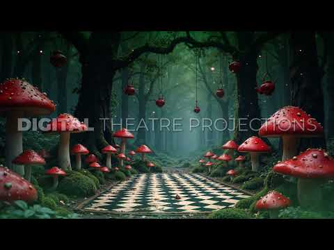 Alice by Heart: Tea Party Backdrop Video