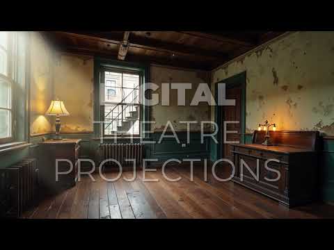 Annie: Orphanage Office Backdrop Video