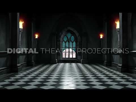 Addams Family: Dining Hall Backdrop Video