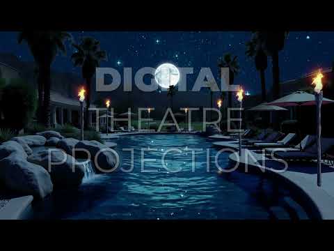 High School Musical 2: Pool Night Backdrop Video