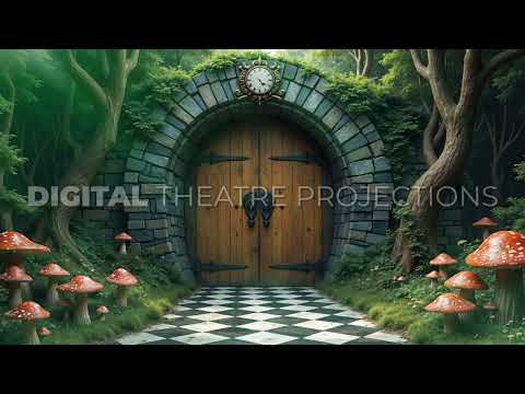 Alice in Wonderland: Wonderland Gate Backdrop Video
