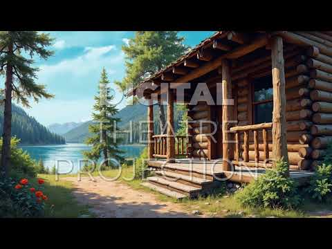 Camp Rock: Cabin Porch Backdrop Video