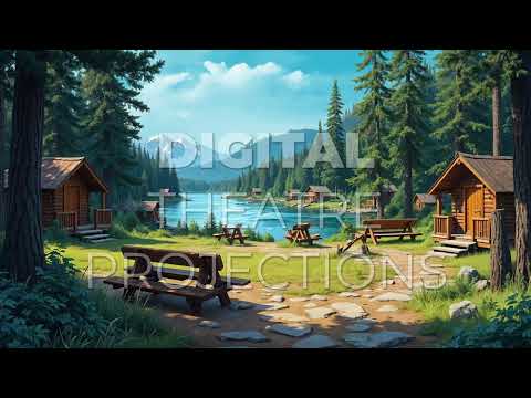 Camp Rock: Camp Site Backdrop Video