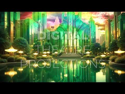 Wizard of Oz: Balloon Rises Backdrop Video