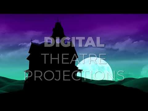Beetlejuice: House Exterior Backdrop Video
