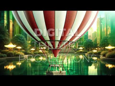 Wizard of Oz: Balloon Backdrop Video