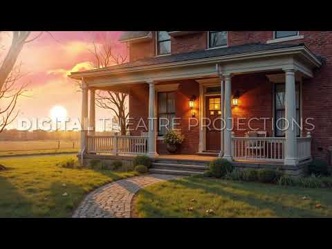 13: House Front Backdrop Video