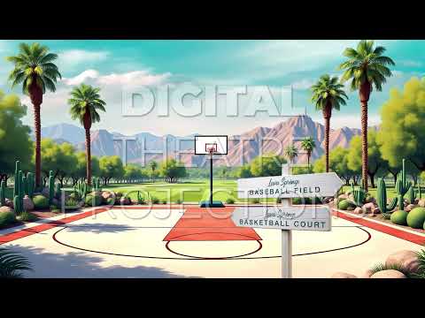 High School Musical 2: Basketball Backdrop Video