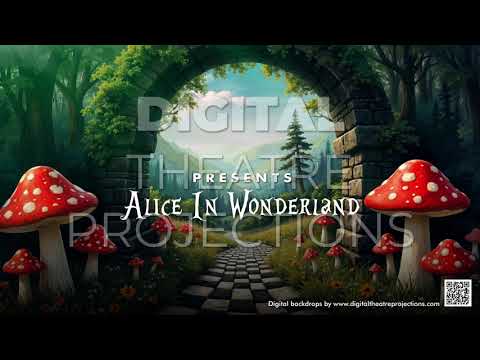 Alice in Wonderland: Title Screen Backdrop Video